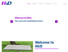 Tablet Screenshot of hdmanufacture.com